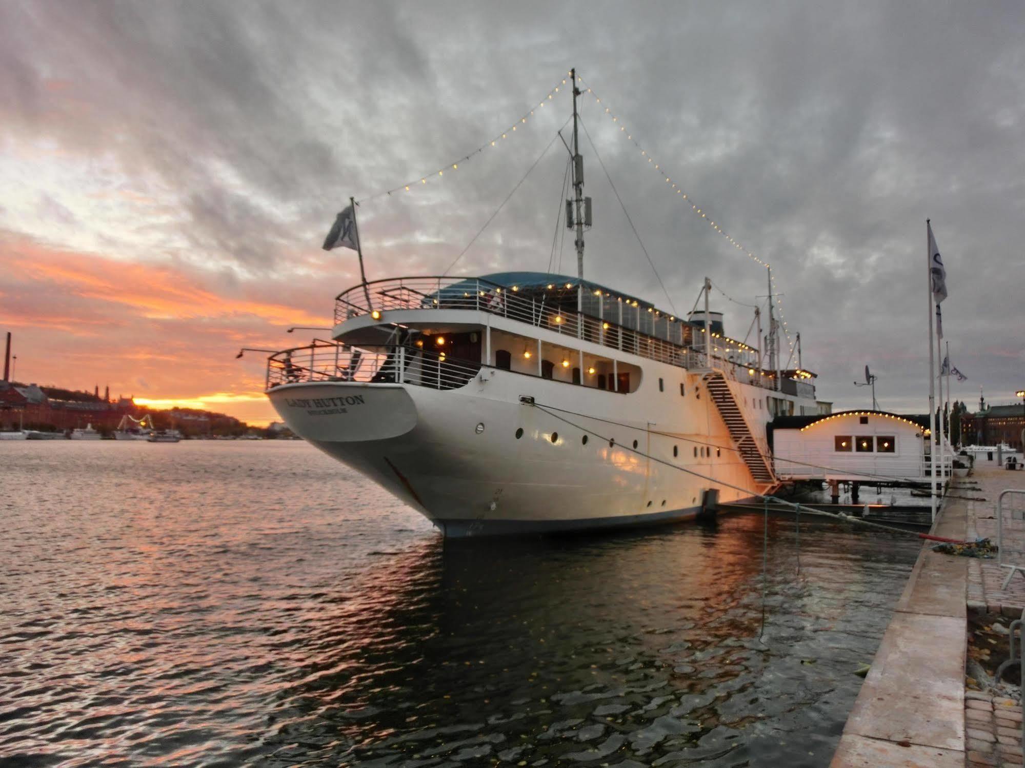 Maelardrottningen Yacht Bateau-hôtel Ville de Stockholm